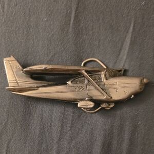 Vintage Airplane Belt Buckle